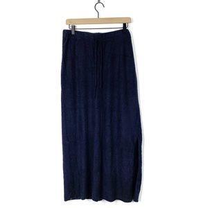 Barefoot Dreams Chenille Soft Side Slit Maxi Skirt